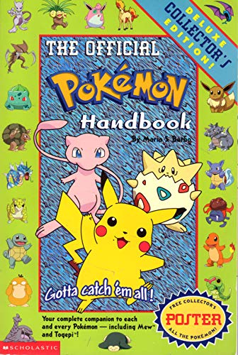 Stock image for Official Pokemon Handbook [With Pokemon Poster] for sale by ThriftBooks-Atlanta