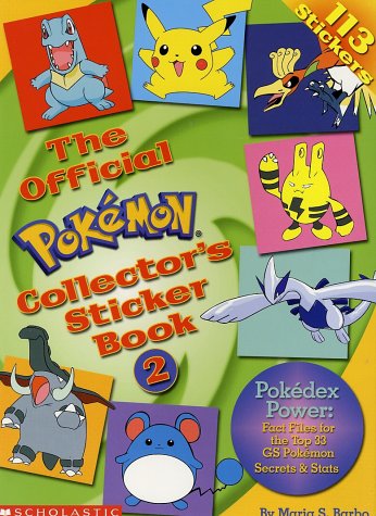 9780439154246: The Official Pokemon Collector's Sticker Book