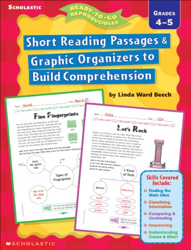 Imagen de archivo de Short Reading Passages & Graphic Organizers to Build Comprehension: Grades 4 5 -do not use, refreshed as 0-545-23456-5 a la venta por BooksRun