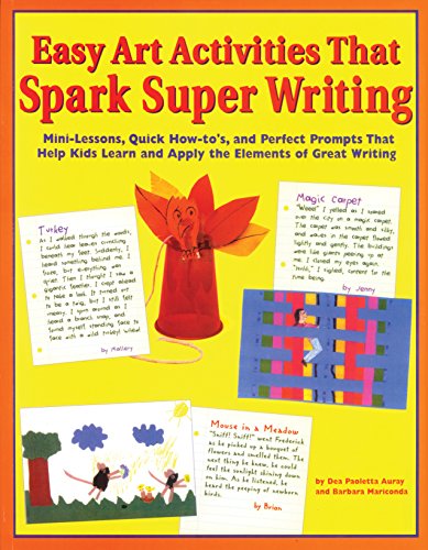 Imagen de archivo de Easy Art Activities That Spark Super Writing: Mini-Lessons, Quick a la venta por ThriftBooks-Dallas