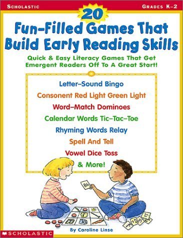 20 Fun-Filled Games That Build Early Reading Skills: Quick and Easy Literacy Games That Get Emergent Readers Off to a Great Start! (9780439165204) by Linse, Caroline