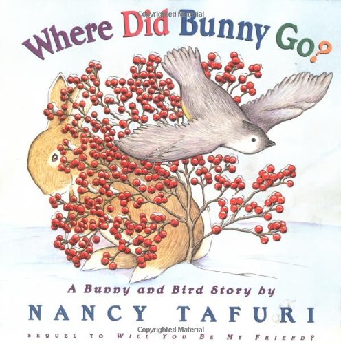 Where Did Bunny Go? A Bunny and Bird Story - Tafuri, Nancy