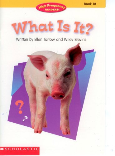 Imagen de archivo de What is It? (High Frequency Readers) (No. 16) a la venta por ThriftBooks-Atlanta