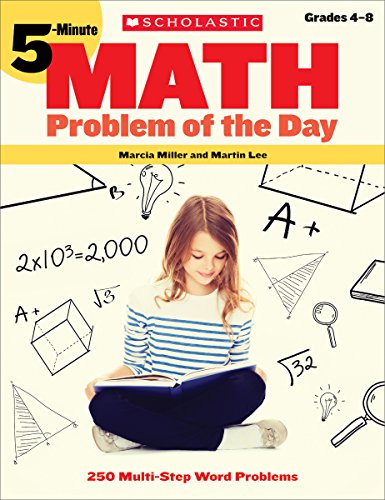 Beispielbild fr 5-Minute Math Problem of the Day: 250 Multi-Step Word Problems zum Verkauf von Once Upon A Time Books