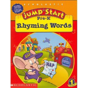 9780439176569: JumpStart Pre-K Rhyming Words Workbook