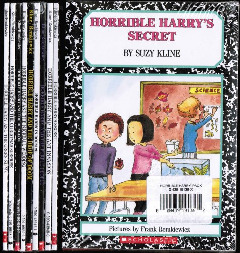 Stock image for Horrible Harry 9 Pack: The Green Slime, The Dungeon, The Christmas Surprise, The Purple People, The Kickball Wedding, The Drop of Doom, Horrible Harry in Room 2B, Horrible Harry's Secret, The Ant Invasion for sale by Plum Books
