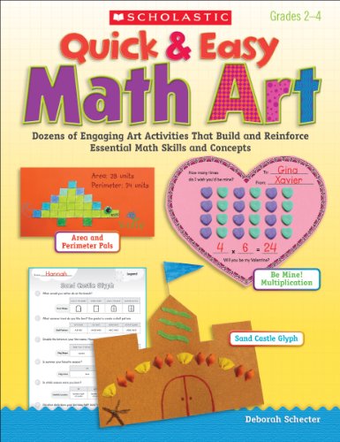 Stock image for Quick & Easy Math Art: Dozens of Engaging Art Activities That Build and Reinforce Essential Math Skills and Concepts, Grades 2-4 for sale by SecondSale