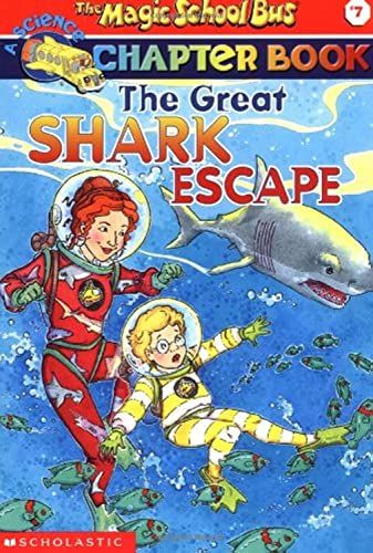 Imagen de archivo de The Great Shark Escape (The Magic School Bus Science Chapter Book 7) a la venta por Isle of Books