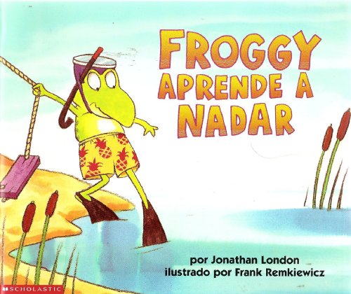 Froggy aprende a nadar