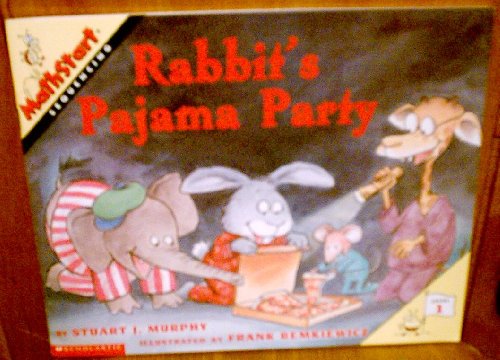 Stock image for Rabbit's Pajama Party: MathStart Sequencing, Level 1 for sale by Alf Books