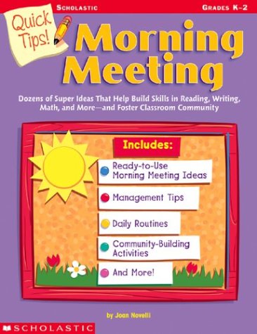 Stock image for Quick Tips! Morning Meeting for sale by BooksRun