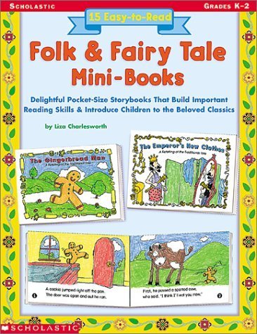 Beispielbild fr 15 Easy-to-Read Folk & Fairy Tale Mini-Books: Delightful Pocket-Size Story Books that Build Important Reading Skills and Introduce Children to the Beloved Classics zum Verkauf von SecondSale