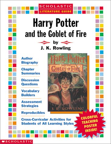 Imagen de archivo de Harry Potter and the Goblet of Fire Literature Guide (Scholastic Literature Guides) a la venta por HPB-Ruby