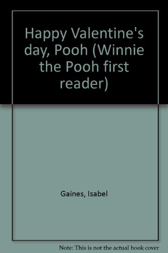 Stock image for Happy Valentine's Day, Pooh; A Winnie the Pooh First Reader for sale by Alf Books