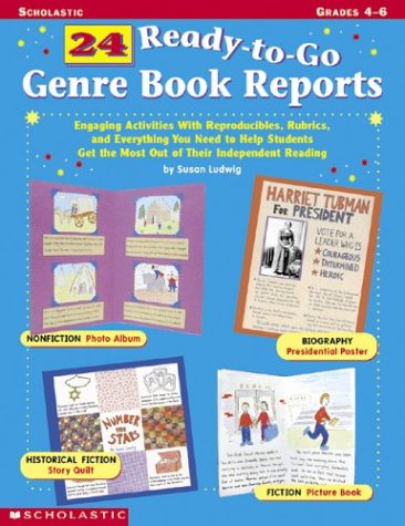 24 Ready-To-Go Genre Book Reports: Engaging Activities with Reproducibles, Rubrics, and Everythin...