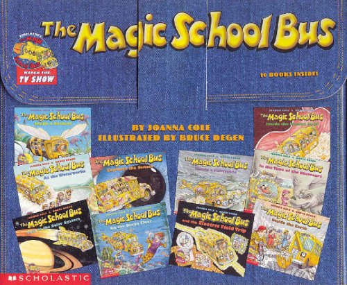 9780439237437: The Magic School Bus Briefcase: 10 Magic School Bus Paperbacks