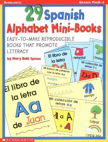 Stock image for 29 Spanish Alphabet Mini-books for sale by HPB-Diamond