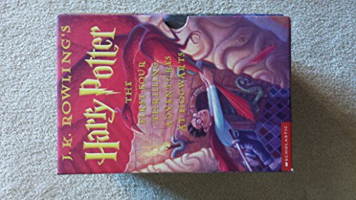 Beispielbild fr 4 Volume Box Set. Volumes 1-4. J. K. Rowling's Harry Potter: Harry Potter and the Sorcerer's Stone/Harry Potter and the Chamber of Secrets/Harry Potter and the Prisoner of Azkaban/Harry Potter and the Goblet of Fire. zum Verkauf von Rob the Book Man