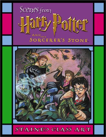 Stock image for Harry Potter Stained Glass Art for sale by Library House Internet Sales