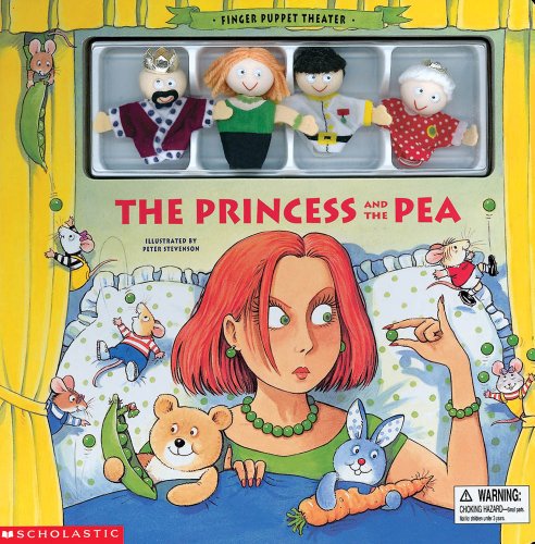 9780439288897: The Princess and the Pea: Book and Puppets (Finger Puppet Theater)