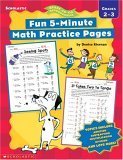 Beispielbild fr Fun 5-Minute Math Practice Pages (2-3) zum Verkauf von Wonder Book