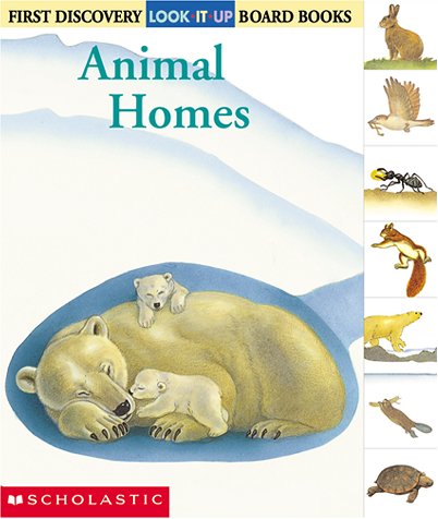 Stock image for Look-it-up: Animal Homes (First Discovery) for sale by HPB-Diamond