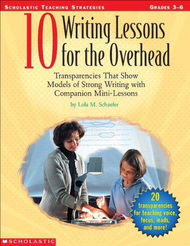 9780439309400: 10 Writing Lessons for the Overhead