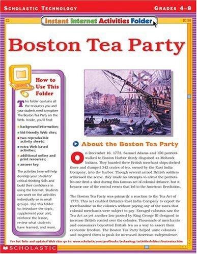 Imagen de archivo de Boston Tea Party a la venta por Better World Books