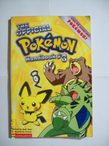 Beispielbild fr The Official Pokemon Handbook, No. 3 zum Verkauf von SecondSale