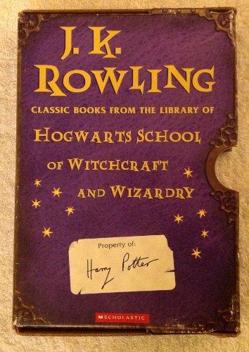 Imagen de archivo de Harry Potter Schoolbooks: Fantastic Beasts and Where to Find Them / Quidditch Through the Ages a la venta por ZBK Books