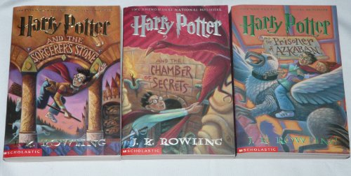 Stock image for Harry Potter and the Sorcerer's Stone / Harry Potter and the Chamber of Secrets / Harry Poter and the Prisoner of Azkaban for sale by Discover Books