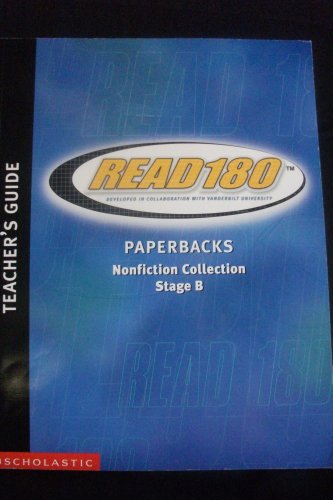 Beispielbild fr Read 180 Stage B Paperbacks Nonfiction Collection Teacher Guide zum Verkauf von Allied Book Company Inc.