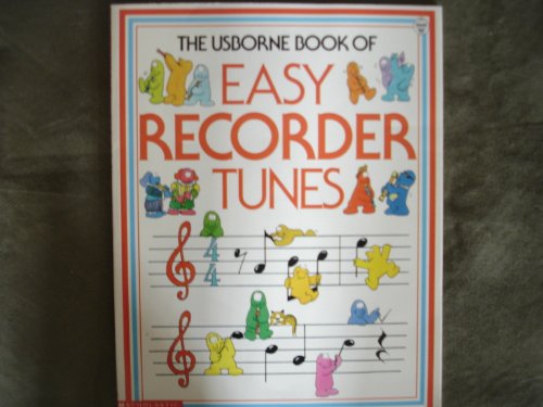 9780439327619: The Usborne Book of Easy Recorder Tunes