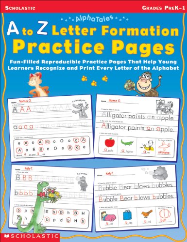 Beispielbild fr AlphaTales: A to Z Letter Formation Practice Pages: Fun-filled Reproducible Practice Pages That Help Young Learners Recognize and Print Every Letter of the Alphabet zum Verkauf von SecondSale