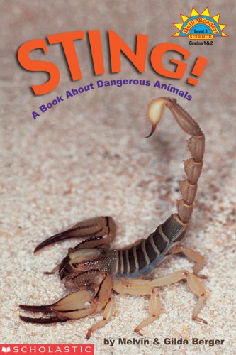Stock image for Sting: A Book About Dangerous Animals (HELLO READER SCIENCE LEVEL 3) for sale by Gulf Coast Books
