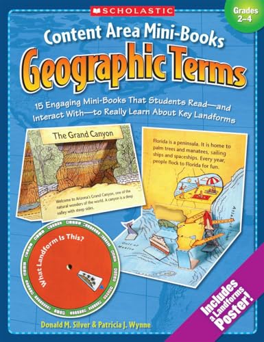 9780439355278: Content Area Mini-Books: Geographic Terms, Grades 2-4: 15 Engaging Mini-Books That Students Read-And Interact With-To Really Learn about Key Landforms