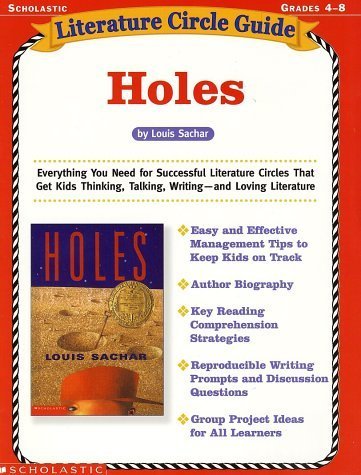 Stock image for Literature Circle Guide: Holes, Grades 4-8 for sale by HPB-Diamond