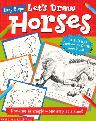 9780439365604: Let's Draw Horses (Easy Steps)