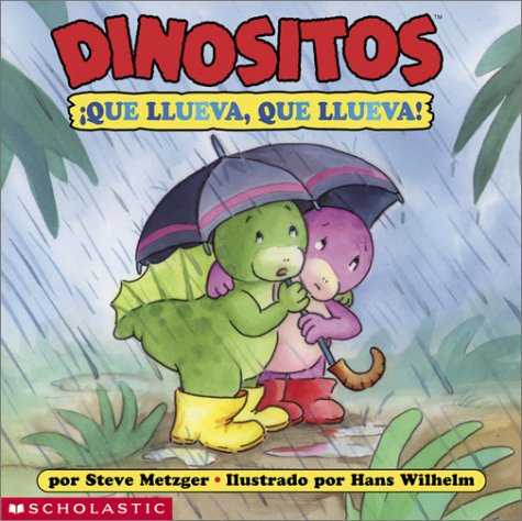 Stock image for Dinofours: Rain, Rain, Go Away! (di Nositos: Que Llueva Que Llueva) for sale by Your Online Bookstore