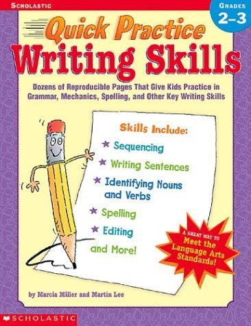 9780439370752: Quick Practice Writing Skills