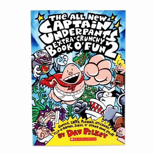 9780439376082: The All New Captain Underpants Extra-crunchy Book O' Fun