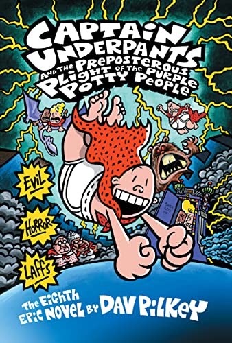 Stock image for Captain Underpants and the Preposterous Plight of the Purple Potty People (Captain Underpants #8) for sale by ThriftBooks-Atlanta