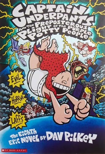 9780439376143: Captain Underpants and the Preposterous Plight of the Purple Potty People (Captain Underpants, 8)