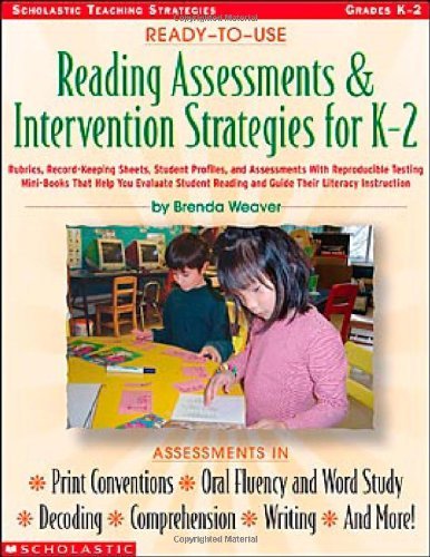 Beispielbild fr Ready-to-use Reading Assessments Intervention Strategies For K-2 zum Verkauf von Blue Vase Books