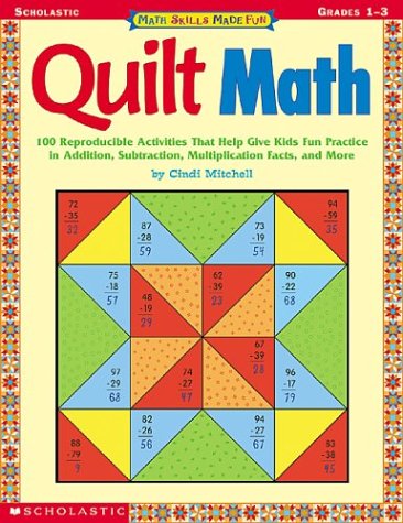 9780439376624: Quilt Math: Grade 1-3