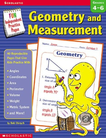 Beispielbild fr Geometry and Measurement, Grades 4-6 zum Verkauf von Wonder Book