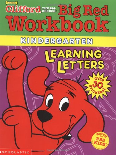 9780439398510: Learning Letters: Kindergarten;Clifford's Big Red Workbook (Clifford Big Red Workbook)