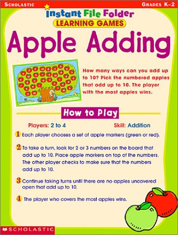 Apple Add-Up, Instant File-Folder: Learning Games, Grades K-2 (9780439400756) by Scholastic Inc.