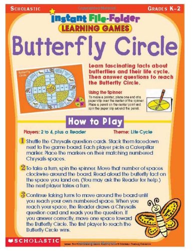 Instant File-Folder Learning Games: Butterfly Circle (9780439400787) by Scholastic Inc.