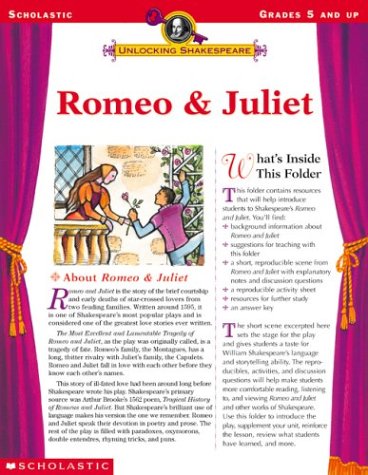 Beispielbild fr Romeo & Juliet (Unlocking Shakespeare, Grades 5 and up) zum Verkauf von Ergodebooks